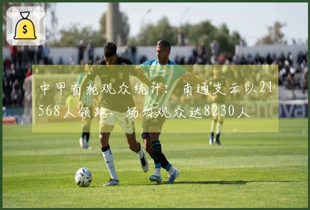 中甲首轮观众统计：南通支云以21568人领跑，场均观众达8230人