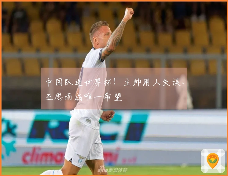 中国队进世界杯！主帅用人失误，王思雨成唯一希望